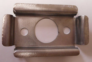 TRUNK LOCK HOUSING & EMBLEM RETAINER, NEW, 69 FIREBIRD