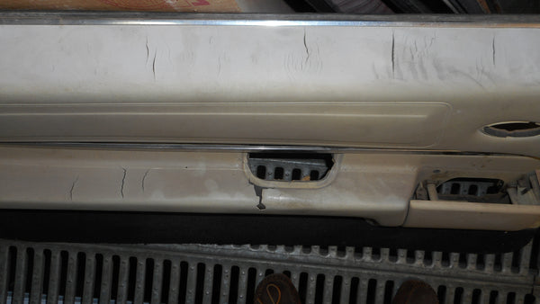 DOOR PANEL, LEFT, FOR POWER WINDOWS, USED WHITE, 69 GRAND PRIX