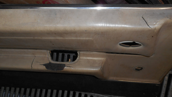 DOOR PANEL, LEFT, FOR MANUAL WINDOWS, USED WHITE, 69 GRAND PRIX