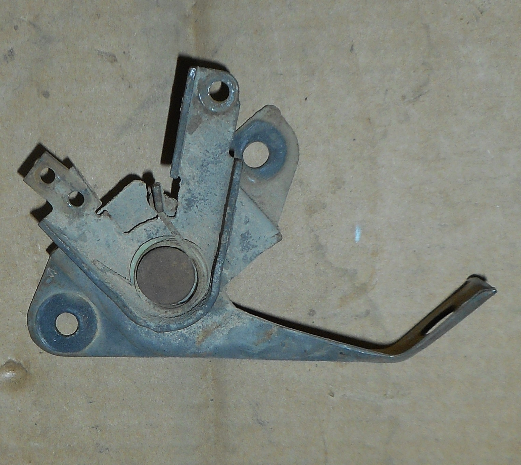 HOOD LATCH SWIVEL ASSMY ,USED 71 72 Skylark GS