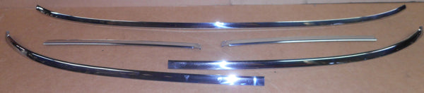 WINDSHIELD MOLDING SET, CONVERTIBLE, RESTORED, 67-69 CAMARO FIREBIRD