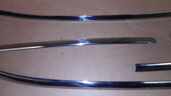 WINDSHIELD MOLDING SET, CONVERTIBLE, RESTORED, 67-69 CAMARO FIREBIRD