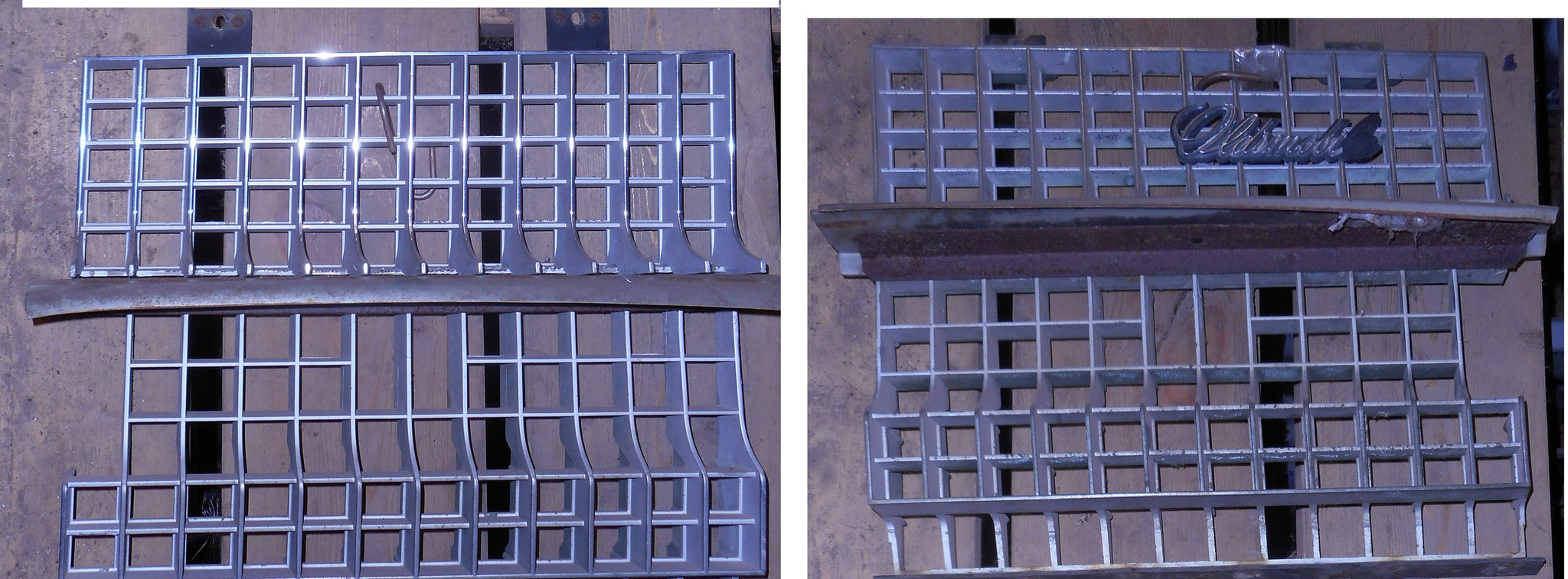 FRONT GRILLES, used pair, 73 OLDS 98