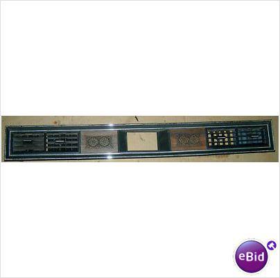 DASH PAD, TRIM WITH VENTS, 73 ELDORADO DEVILLE