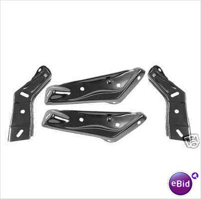 FRONT BUMPER BRACKETS, 70 CHEVELLE SS MONT E CARLO