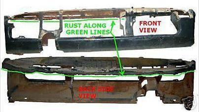 DASH INSTRUMENT PANEL HOUSING, 68-69 CUTLASS 442