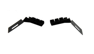 DOOR JAMB WINDLACE CLIPS, PAIR, NEW, 68-69 CAMARO FIREBIRD