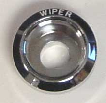 WIPER SWITCH BEZEL ,WHITE NEW 67 68 PONTIAC